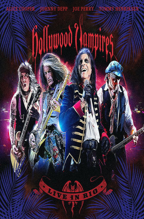 Movie poster for Hollywood Vampires: Live In Rio (2023)