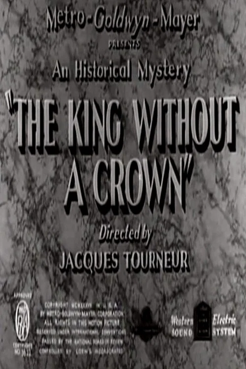 Movie poster for The King Without a Crown (1937)