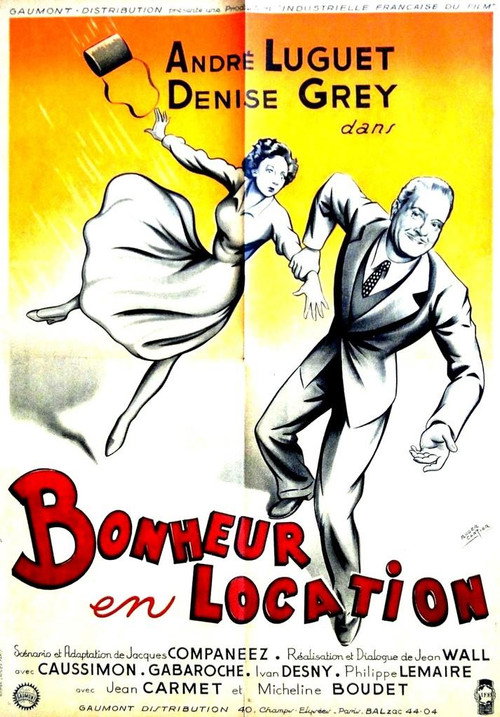Movie poster for Bonheur en location (1949)
