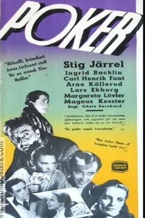 Movie poster for Poker (1951)