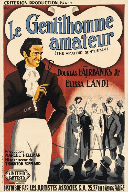 Movie poster for The Amateur Gentleman (1936)