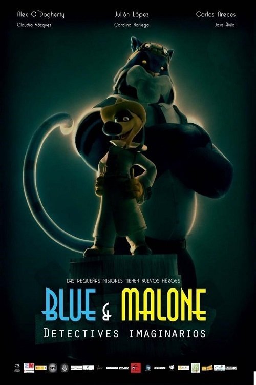 Movie poster for Blue & Malone, Imaginary Detectives (2013)