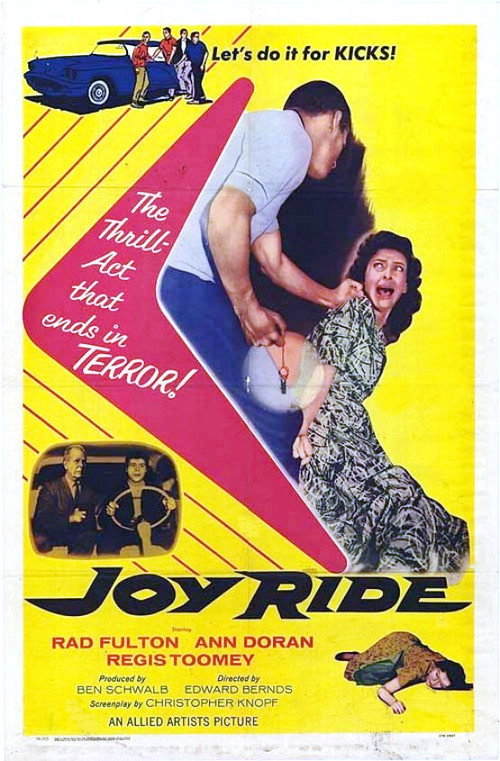 Movie poster for Joy Ride (1958)