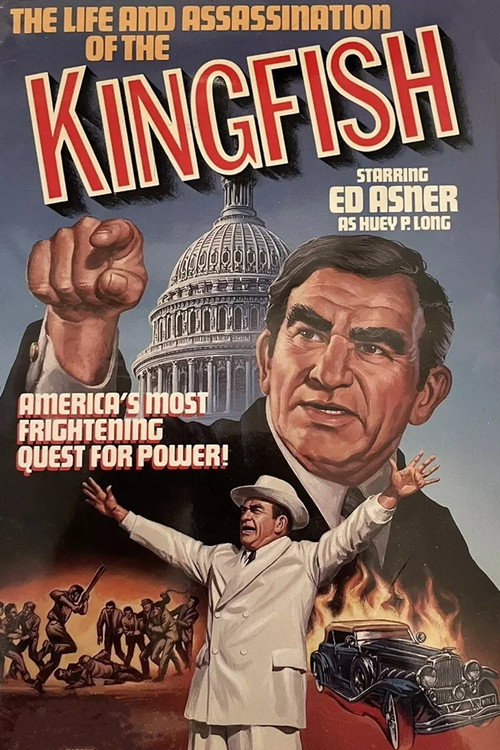 Movie poster for The Life and Assassination of the Kingfish (1977)