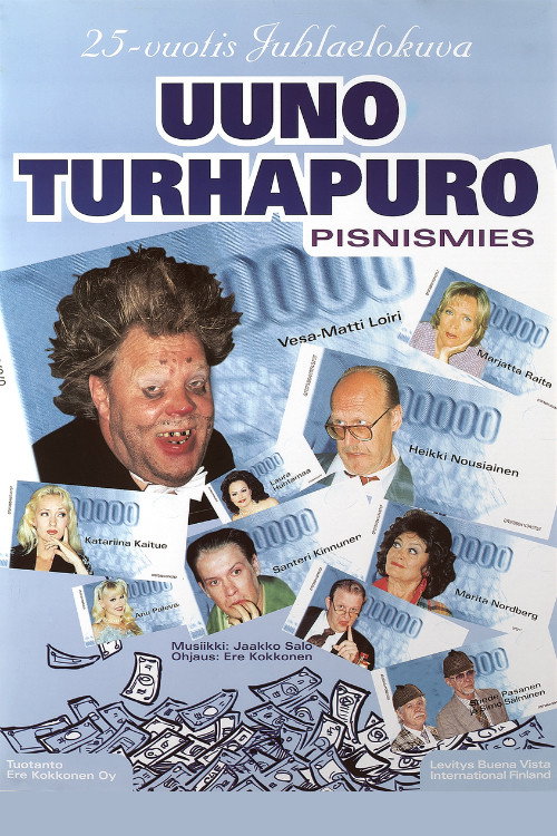 Movie poster for Johtaja Uuno Turhapuro pisnismies (1998)