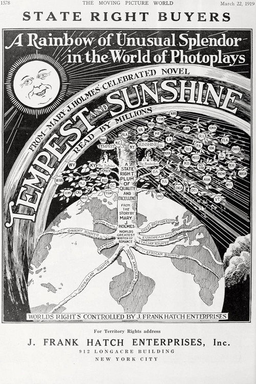 Movie poster for Tempest and Sunshine (1916)