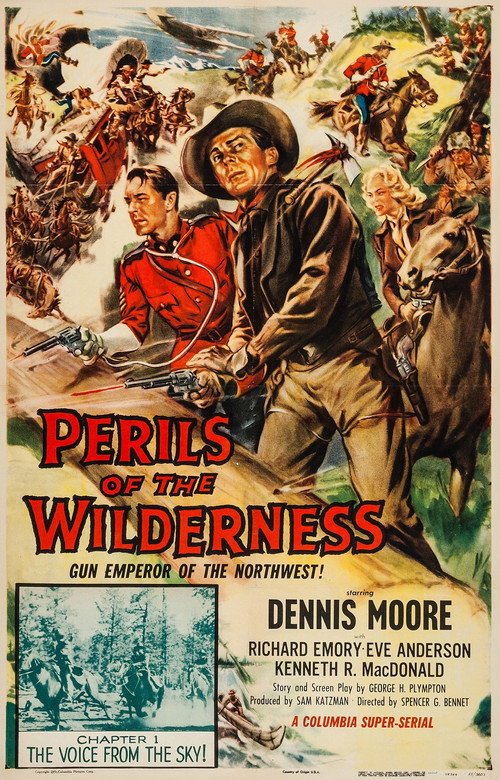 Movie poster for Perils of the Wilderness (1956)