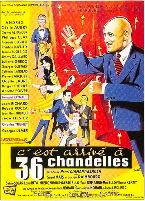 Movie poster for It Happened on the 36 Candles (1957)