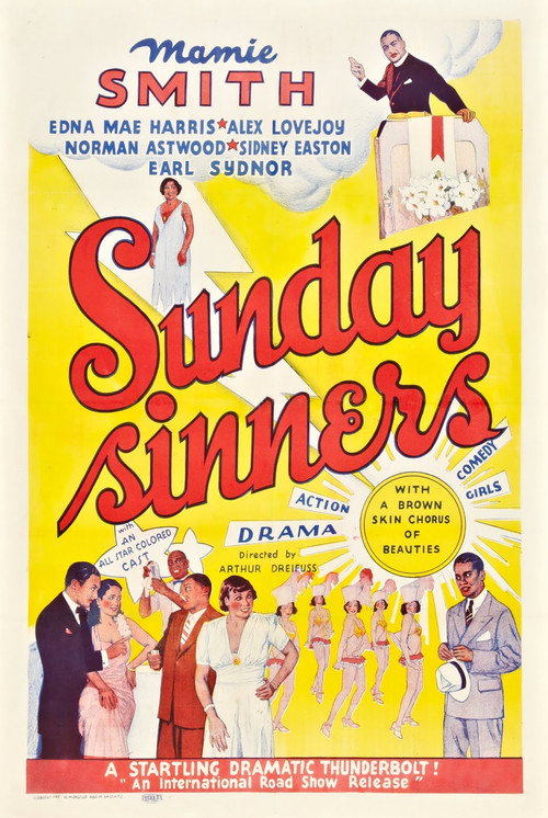 Movie poster for Sunday Sinners (1940)