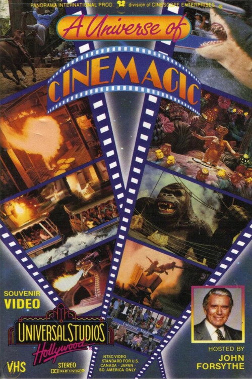 Movie poster for Universal Studios Hollywood: A Universe of Cinemagic (1992)