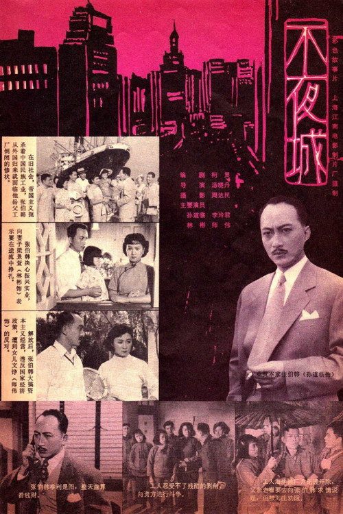 Movie poster for City Without Nights (1957)