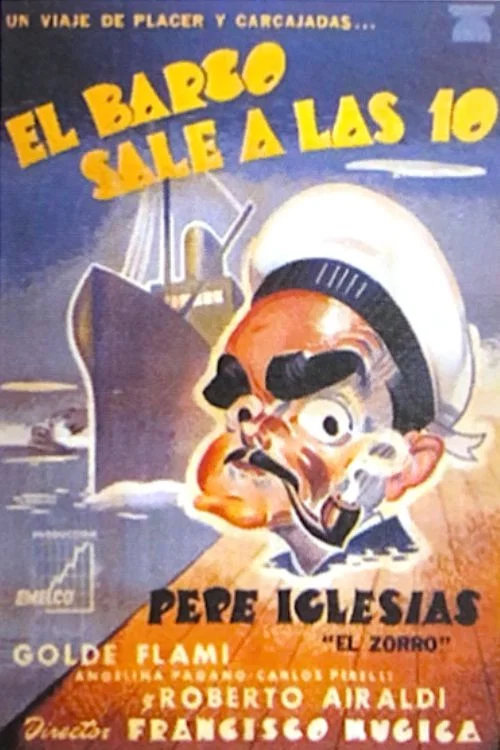 Movie poster for El barco sale a las diez (1948)