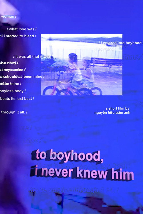 Movie poster for to boyhood, i never knew him (2022)