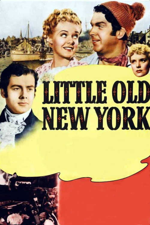Movie poster for Little Old New York (1940)