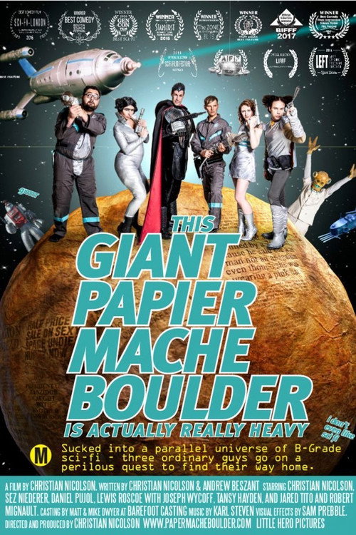 Movie poster for This Giant Papier-Mâché Boulder Is Actually Really Heavy (2016)