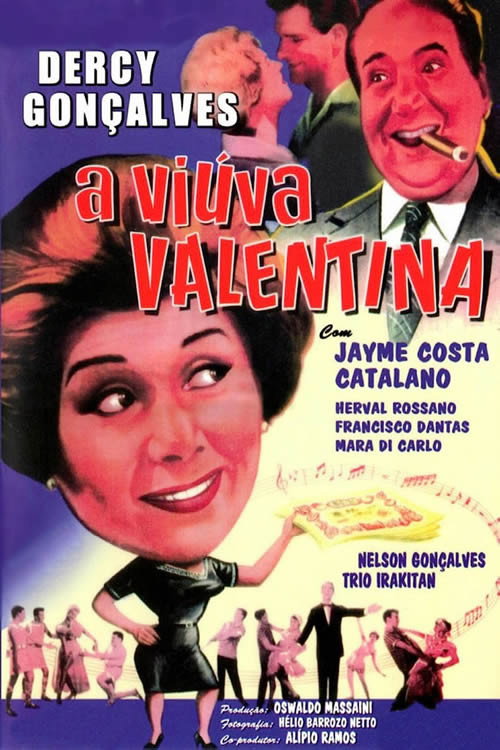 Movie poster for A Viúva Valentina (1960)