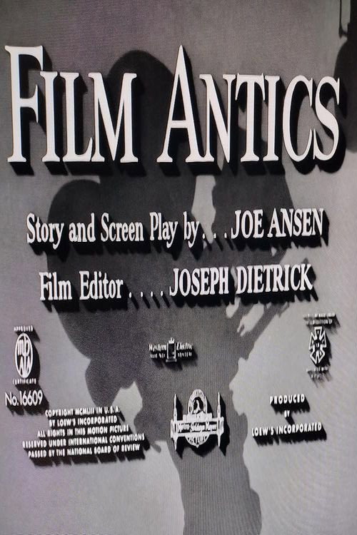Movie poster for Film Antics (1954)
