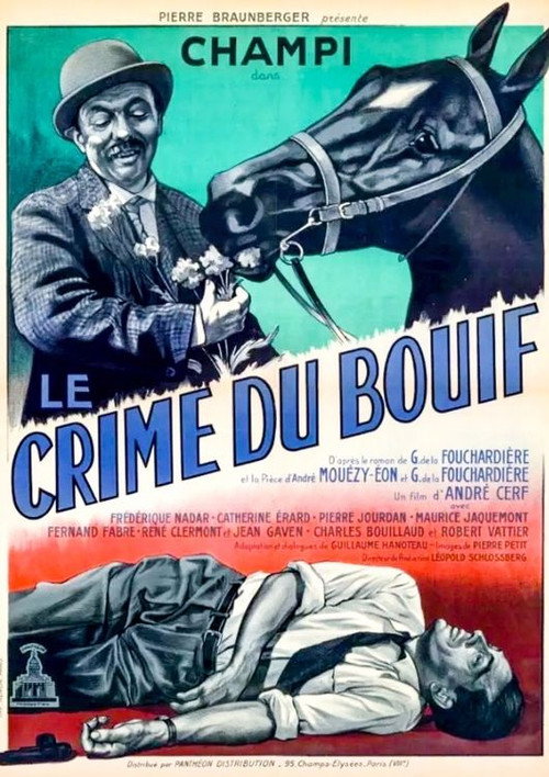Movie poster for Le Crime du Bouif (1952)