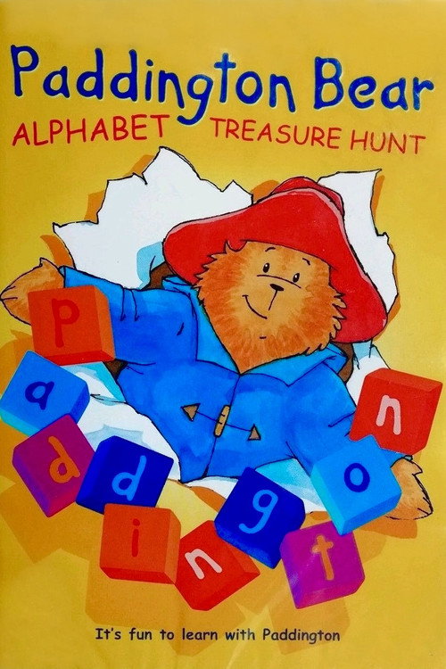 Movie poster for Paddington Bear's Alphabet Treasure Hunt (1993)