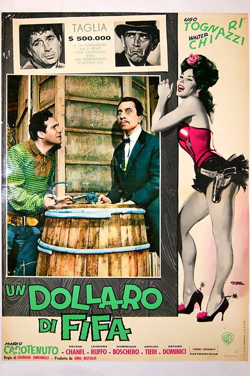Movie poster for Un dollaro di fifa (1960)