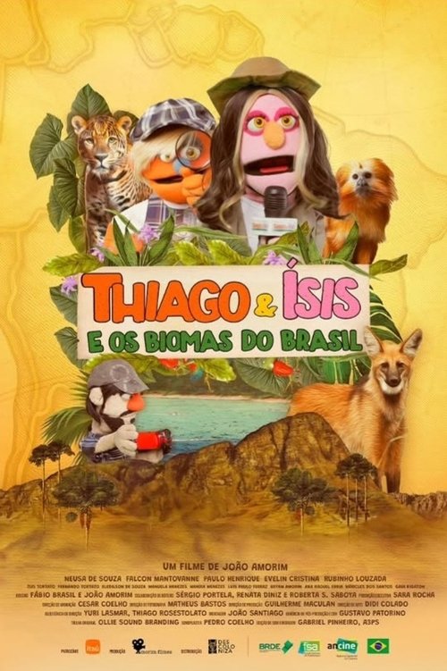 Movie poster for Thiago & Ísis e os Biomas do Brasil (2024)