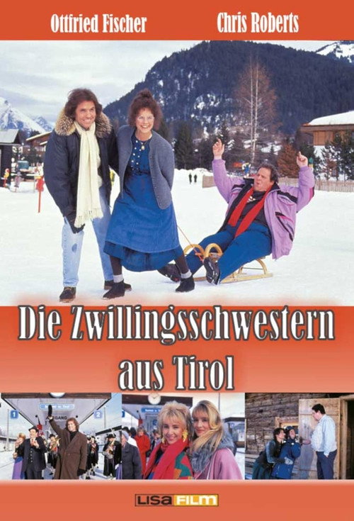 Movie poster for Die Zwillingsschwestern aus Tirol (1992)