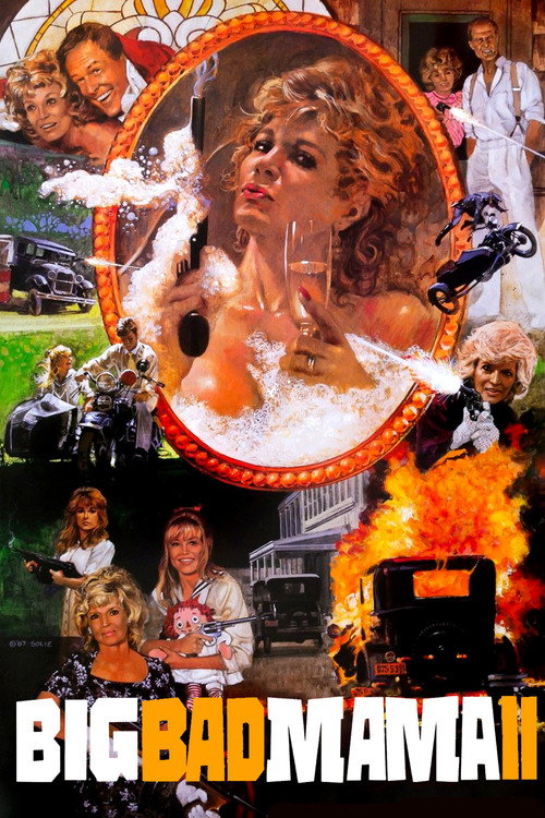 Movie poster for Big Bad Mama II (1987)