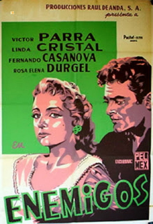 Movie poster for Enemigos (1956)
