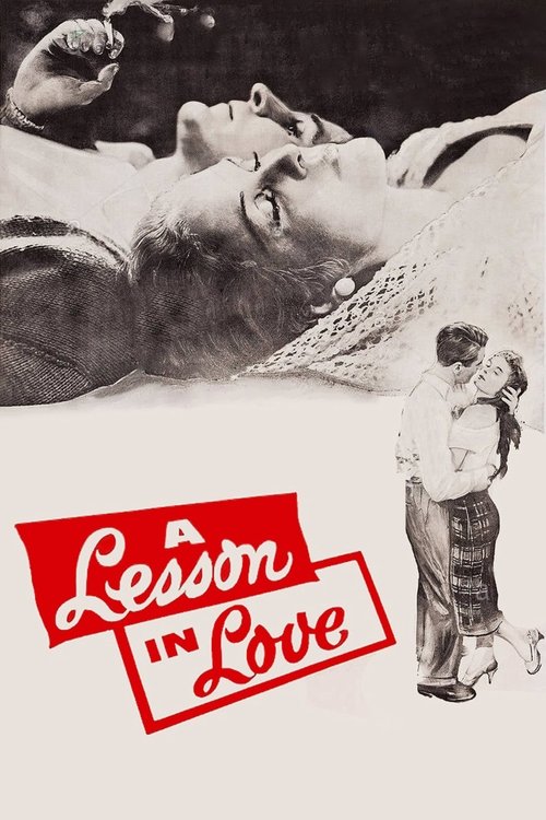 Movie poster for A Lesson in Love (1954)