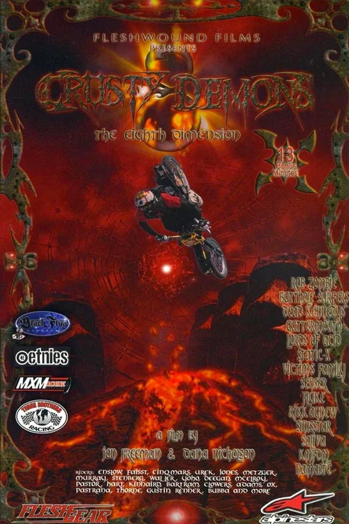 Movie poster for Crusty Demons: The Eighth Dimension (2002)