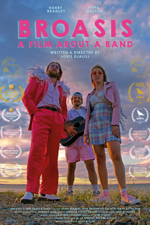Movie poster for Broasis - a film about a band (2021)