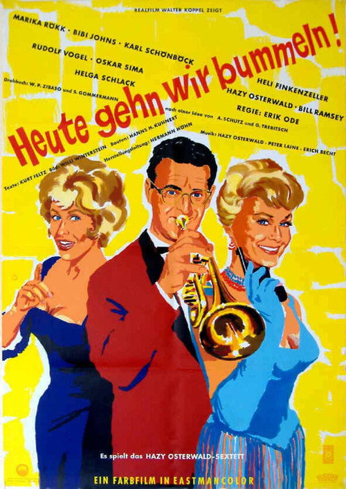 Movie poster for Heute gehn wir bummeln (1961)