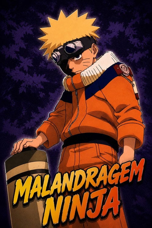 Series poster for Malandragem Ninja (2020)