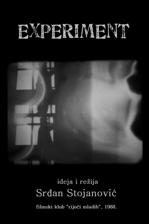 Movie poster for The Experiment (1988)