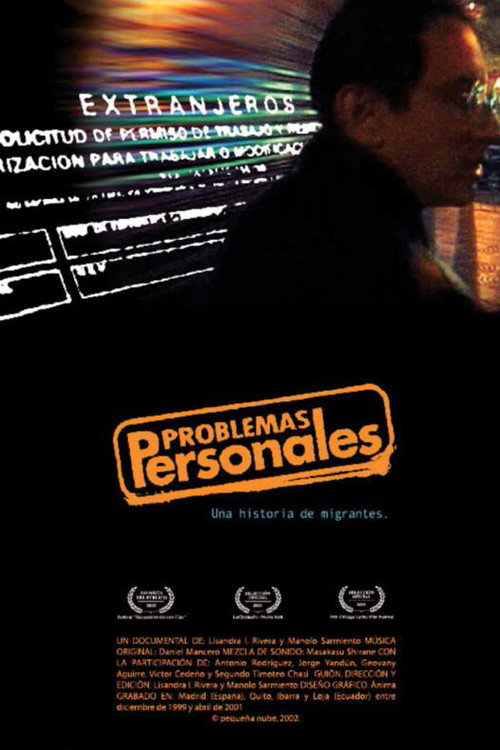 Movie poster for Problemas personales (2002)