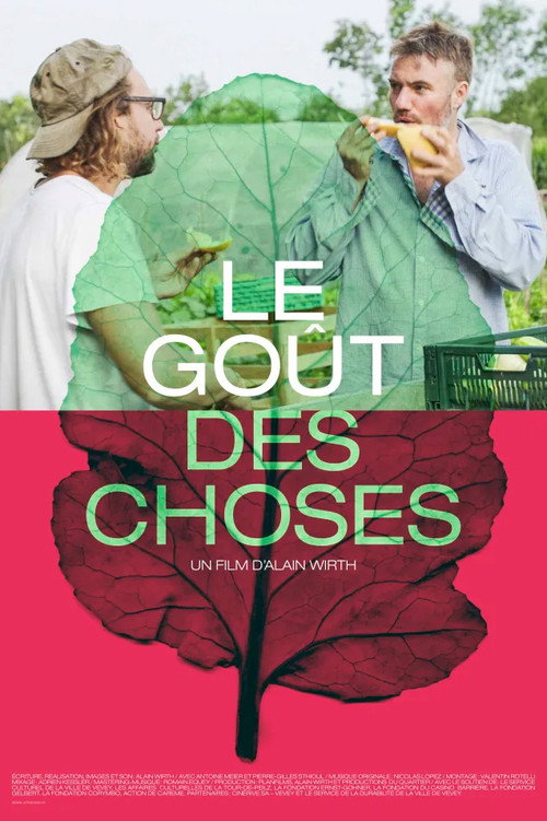 Movie poster for Le goût des choses (2025)