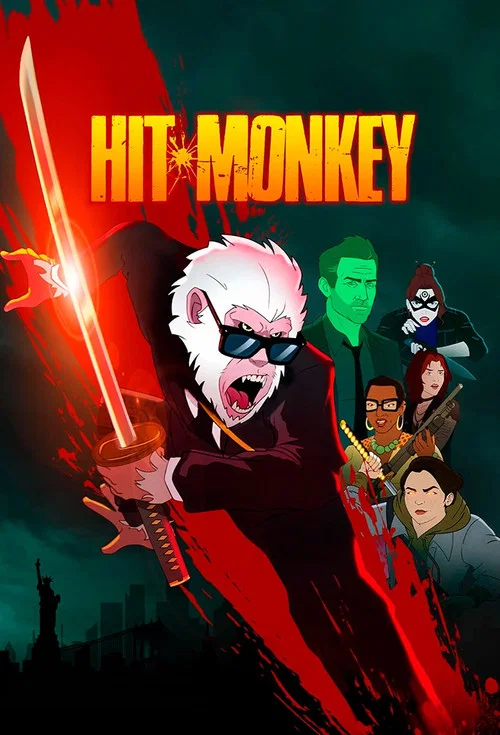 Series poster for Marvel's Hit-Monkey (2021)