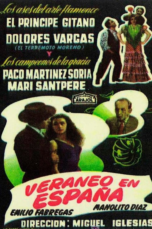 Movie poster for Veraneo en España (1956)