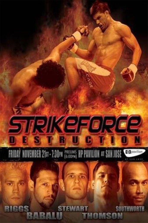 Movie poster for Strikeforce: Destruction (2008)