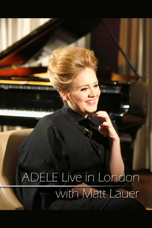Movie poster for Adele - Live in London (2012)