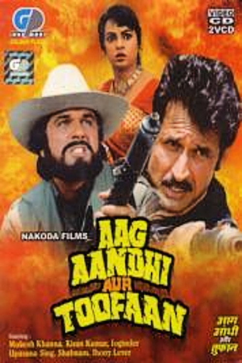 Movie poster for Aag Aandhi Aur Toofan (1994)