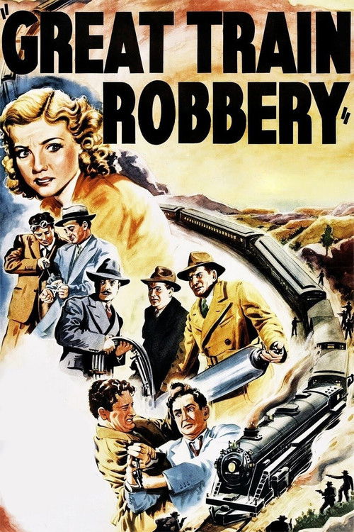 Movie poster for The Great Train Robbery (1941)