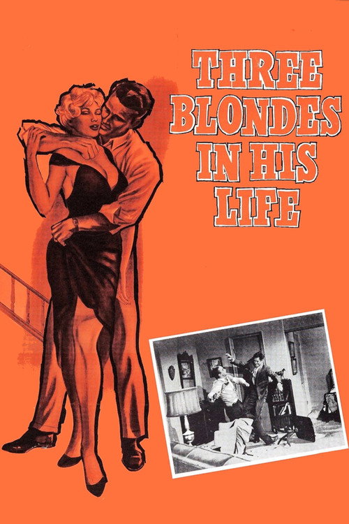 Movie poster for Three Blondes In His Life (1961)