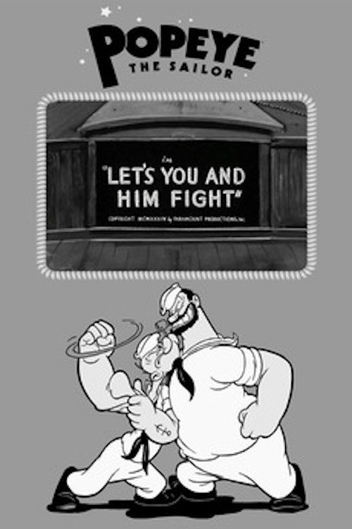 Movie poster for Let's You and Him Fight (1934)