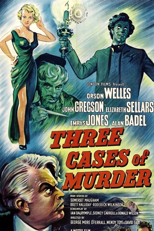 Movie poster for Three Cases of Murder (1955)
