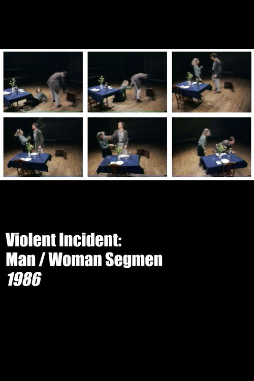 Movie poster for Violent Incident: Man-Woman, Segment (1986)