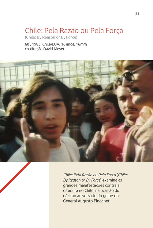 Movie poster for Chile: By Reason or By Force (1983)