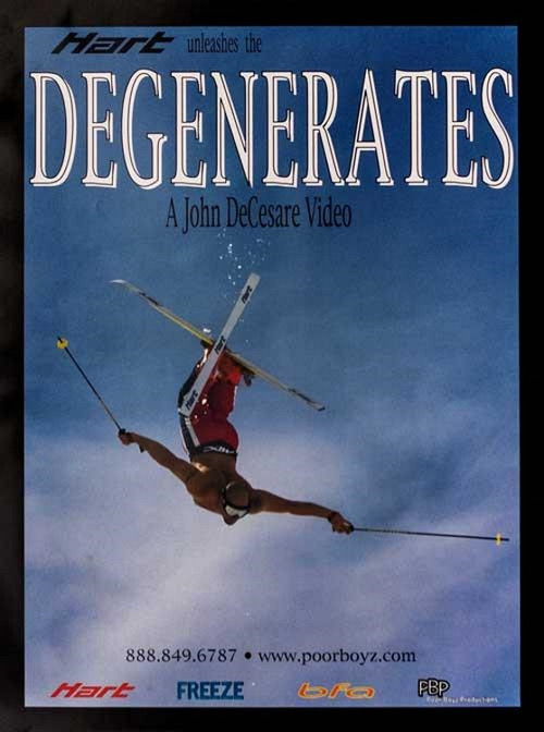 Movie poster for Degenerates (1998)