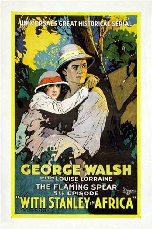 Movie poster for With Stanley in Africa (1922)