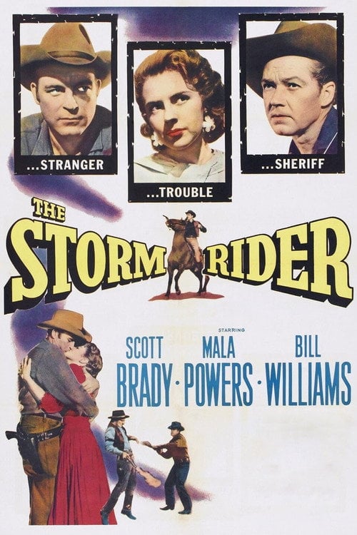 Movie poster for The Storm Rider (1957)
